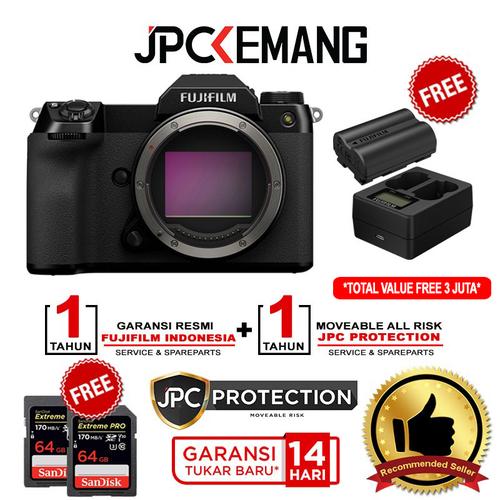 Foto Produk Fujifilm GFX 100S Fuji GFX100S GFX100 S Medium Format GARANSI RESMI dari JPCKemang