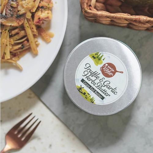 Foto Produk Truffle & Garlic Herbs Butter (Grass Fed Butter) 200gr dari Nourish Indonesia