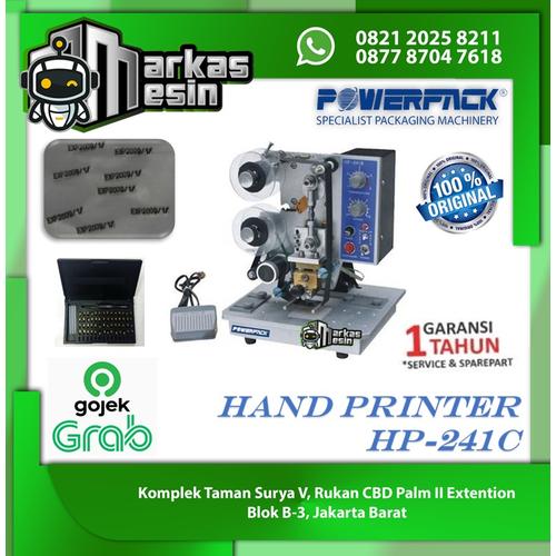 Jual Hot Code Printer Mesin Cetak Expired Date HP-241C POWERPACK ...