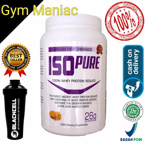 Foto Produk BLACK CELL ISO PURE 2LBS WHEY PROTEIN ISOLATE 2 LBS dari gym maniac