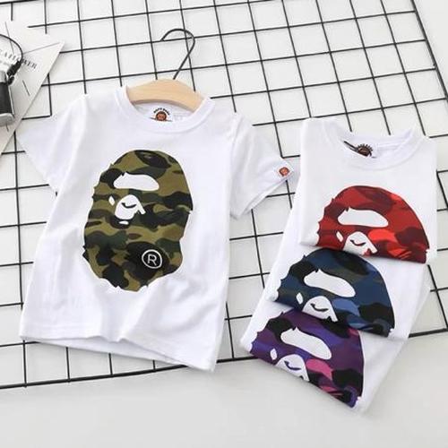 Foto Produk Kaos Anak Laki Bape Baby Milo!! Premium Quality - putih - biru, 120 ( 5-6y ) dari So-Cute