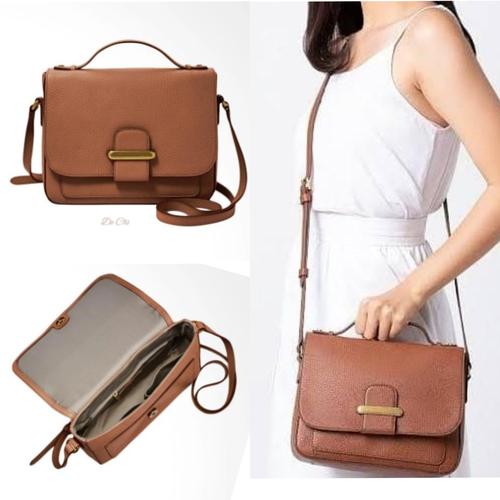 Jual Tas Fossil Tatum crossbody brown 