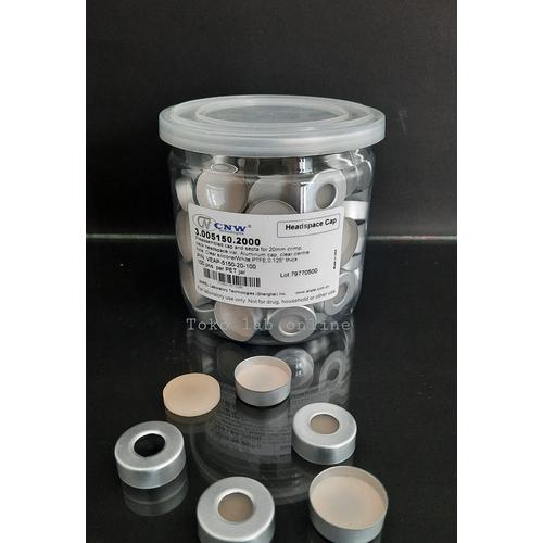 Jual Headspace caps d= 20mm for Agilent / Tutup vial headspace 20mm