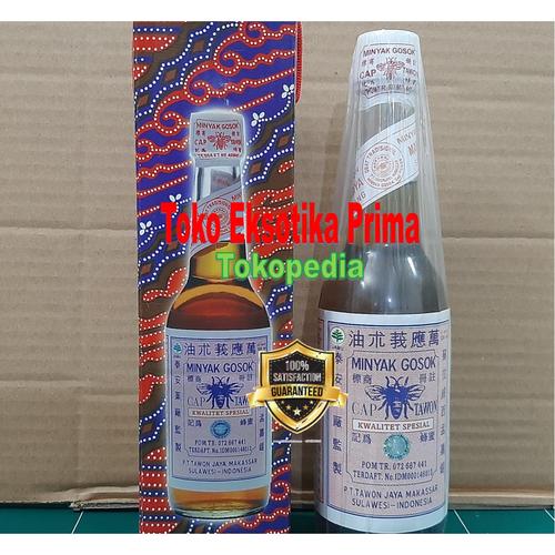 Foto Produk Minyak Gosok cap Tawon Super (tutup putih) 330 ml dari EKSOTIKA PRIMA