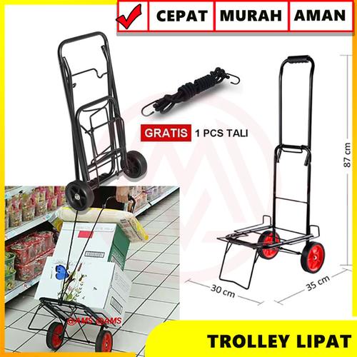 Foto Produk TROLLEY LIPAT TROLI LIPAT TROLLEY GALON HAND TROLLEY LIPAT TROLI GAS dari Modifikasi Market