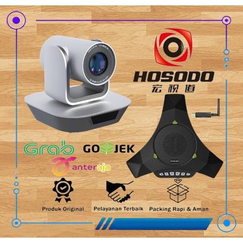 Foto Produk WEBCAM PTZ WITH USB MICROPHONE B/I SPEAKERPHONE - HOSODO VX203 x MC810 dari EtalaseBelanja
