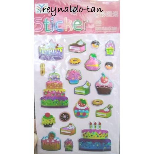 Foto Produk Stiker Anak Kue Ulang Tahun Ultah dari reynaldo-tan