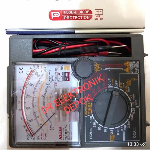 Jual Multimeter ORI Avometer Multitester Analog Heles YX 360 TRD