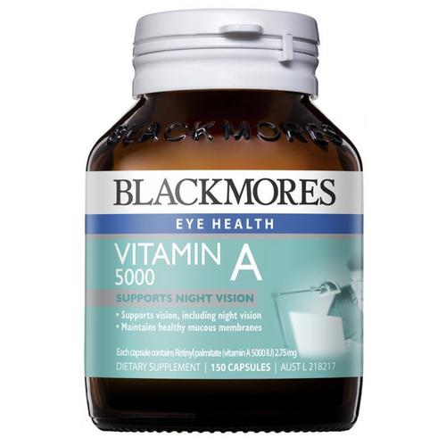 Jual Blackmores Vitamin A 5000iu 150 Caps Rabun Mata Eyes Health Jakarta Barat Isnack Tokopedia