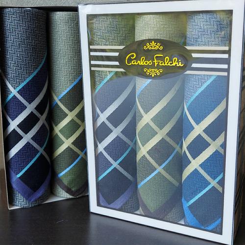 Foto Produk Sapu Tangan Pria Carlos Falchi - Seri Gelap dari M n M Towel Home Style