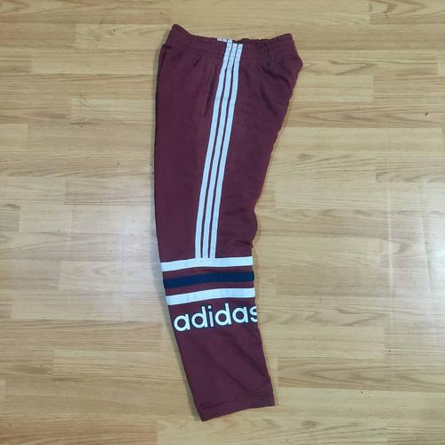 adidas pants maroon