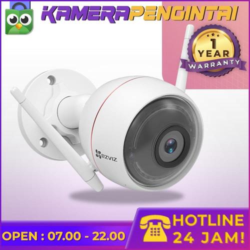Gambar EZVIZ C3W HUSKY SIRINE & STROBE LIGHT WIRELESS IP CAMERA 1080P FULL HD dari kamerapengintai Jakarta Utara Tokopedia
