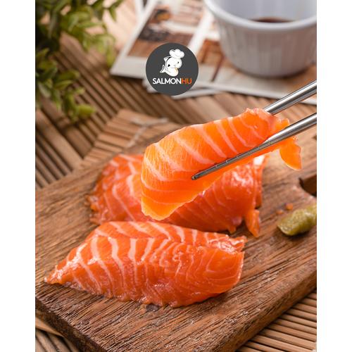 Foto Produk Salmon Sashimi Cut Norway @150gr - FRESH Segar Berkualitas FREE Wasabi dari Salmon Hu Jakarta