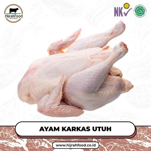 Gambar Ayam Karkas / Ayam Broiler Utuh / Whole Chicken (Qty. 1 Ekor) - 0.9 - 1.0 kg dari Hijrahfood Meatshop Jakarta Timur Tokopedia