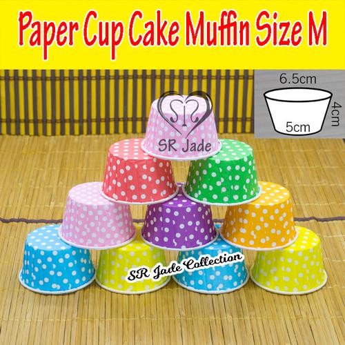 Jual Paper Cup CupCake Muffin Cake Case List Kertas Alas Anti Lengket S ...
