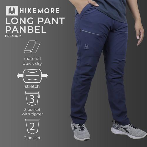 Foto Produk Celana Panjang Hiking Outdoor Quickdry Razzor Panbel Premium Original - M, Hikemore Navy dari Razzor.ID