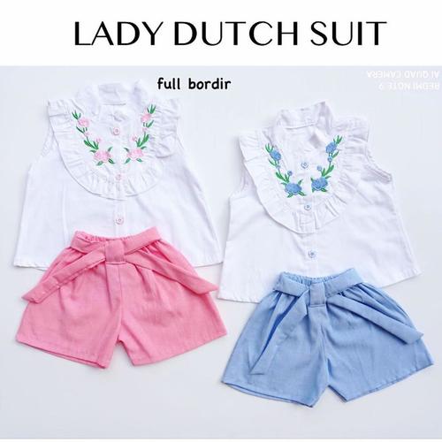 Foto Produk Lady Dutch Costume / Setelan Bayi Perempuan Lucu Murah / Baju Bayi dari kat.babyclothing