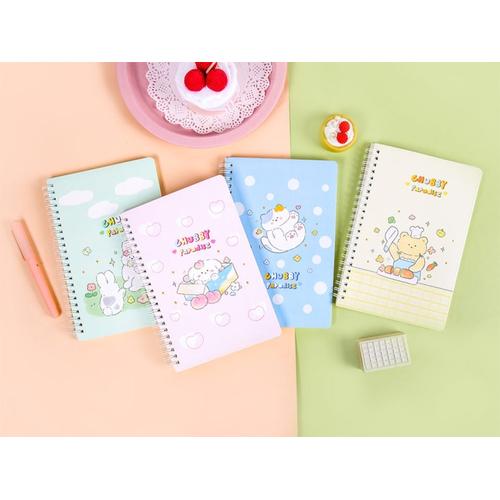 Foto Produk Chubby Paradise Spiral Ruled Notebook A5 dari Pinkabulous
