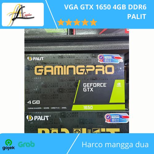 Foto Produk VGA GTX 1650 4GB DDR6 PALIT dari AL computerr
