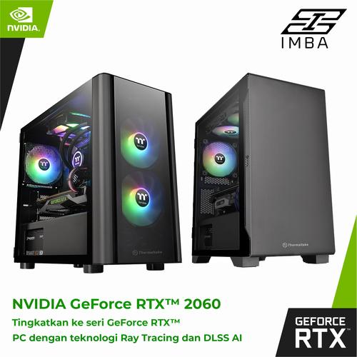 Foto Produk PC GAMING | i7-10700 | RTX2060 | 8GB | SSD | Gaming PC - i7-10700fx2060 dari IMBA PC