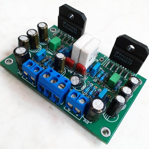 Jual Kit amplifier gainclone LM3886TF 2x68W Kota Tangerang Audio