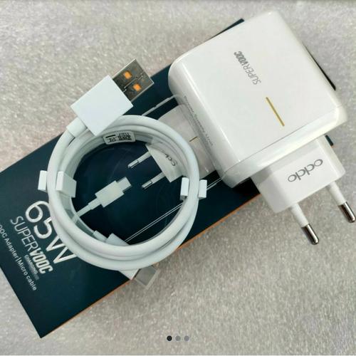 CHARGER OPPO RENO 5F SUPER VOOC 65W USB TYPE C di No Php Tokopedia
