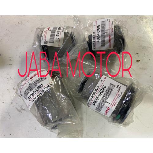 Foto Produk bushing sayap-Bushing Lower arm Hilux DC-Fortuner set 4 pc original dari JABA MOTOR TOYOTA