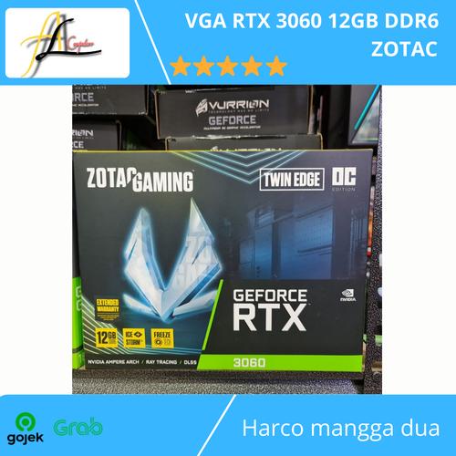 Foto Produk VGA RTX 3060 12GB DDR6 ZOTAC dari AL computerr