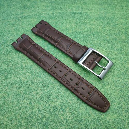 Jual Tali Jam Tangan Swatch Kulit Cokelat - Fit Size 19 - 22 Swatch Strap -  Jakarta Pusat - Ogyta Shop | Tokopedia