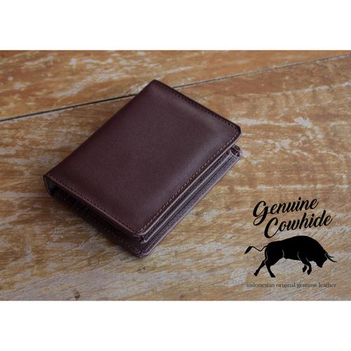 Foto Produk DOMPET KULIT PRIA ASLI GARUT - Cokelat dari Dompet Kulit Pandawa