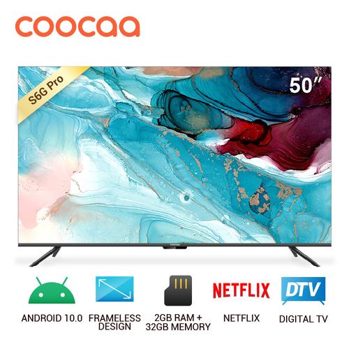 Foto Produk COOCAA 50 inch 4K Smart TV - TV Android 10.0 (Pertama di Indonesia) dari Coocaa Official Store