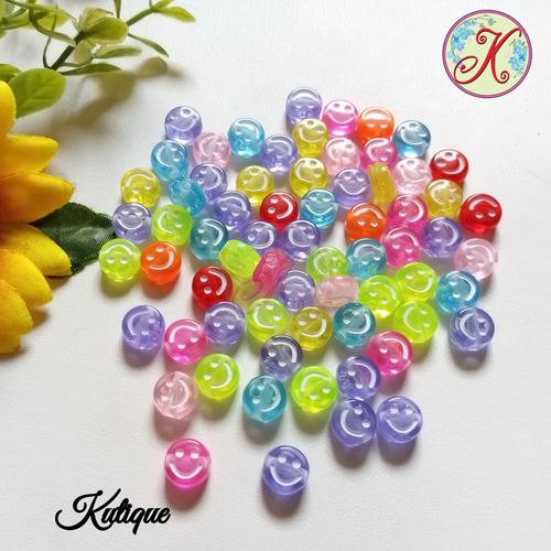 Foto Produk Mote Motif Smiley 100 pcs dari Kutique Craft