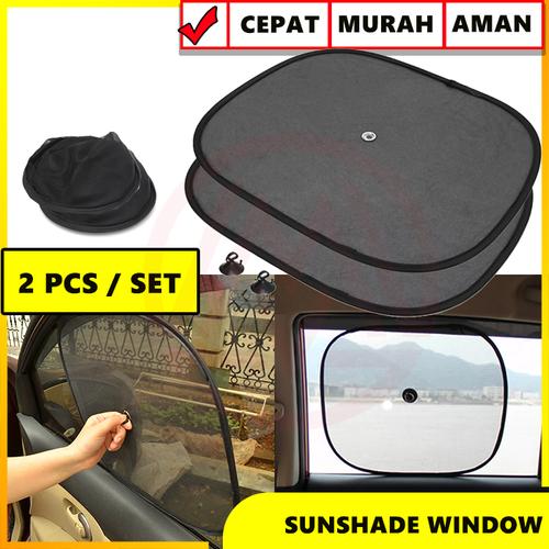 Gambar 2PC TABIR SURYA TIRAI MOBIL / CAR SUN SHIELD / PELINDUNG KACA MOBIL dari Modifikasi Market Jakarta Utara Tokopedia