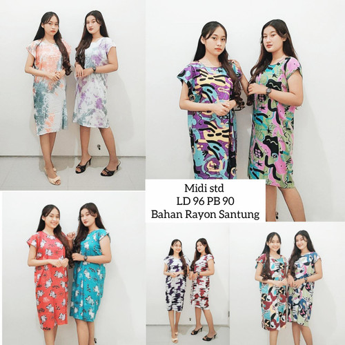 Foto Produk DASTER MIDI BELI ECER HARGA GROSIR SURABAYA SIDOARJO dari Ciewie Homedress