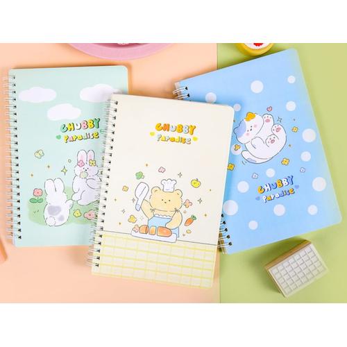 Foto Produk Chubby Paradise Spiral Ruled Notebook B5 dari Pinkabulous