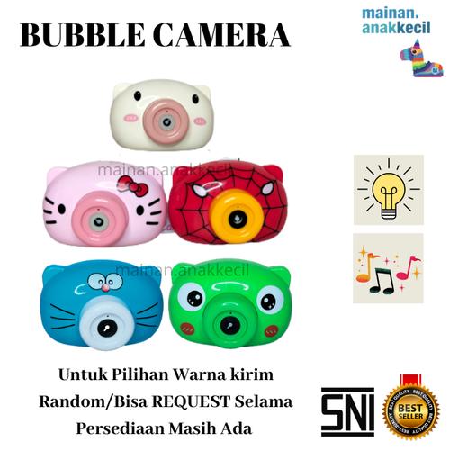 Foto Produk Mainan Anak Bubble Camera/Kamera Gelembung Sabun - bebek dari mainan.anakkecil