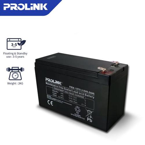 Foto Produk Baterai UPS Prolink 12V/8.2AH/UPS/VRLA Bateray 12v 8.2AH dari PojokITcom Pusat IT Comp