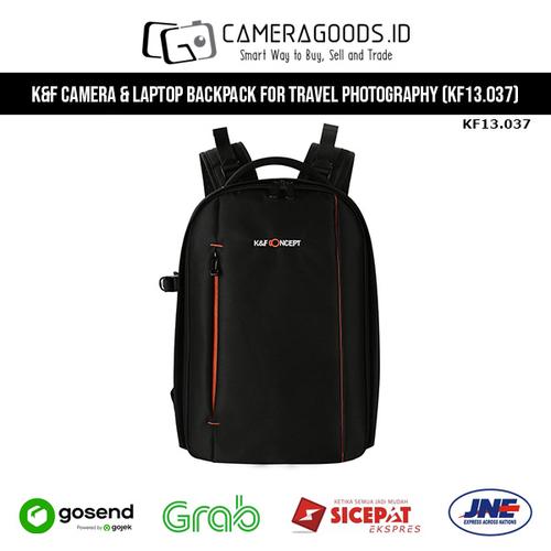 camera laptop travel backpack