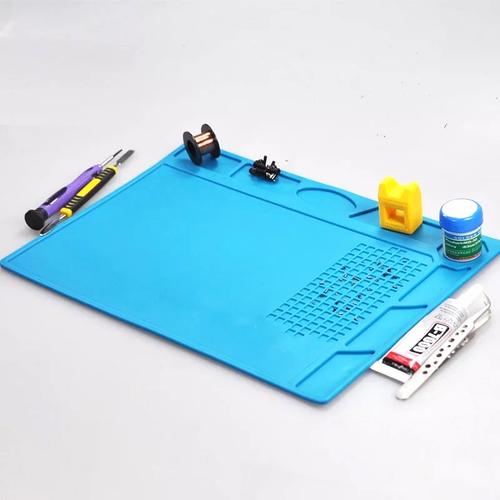 Foto Produk TE-502 Alas Solder Mat Karpet karet anti panas tatakan solder dari RAJACELL BEKASI