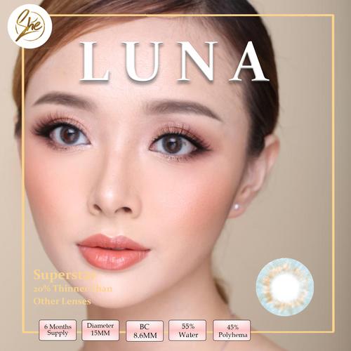 Foto Produk Superstar Luna Softlens Warna Premium - Normal dari Shesoftlens