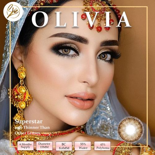 Foto Produk Superstar Olivia Softlens Warna Premium - Normal dari Shesoftlens