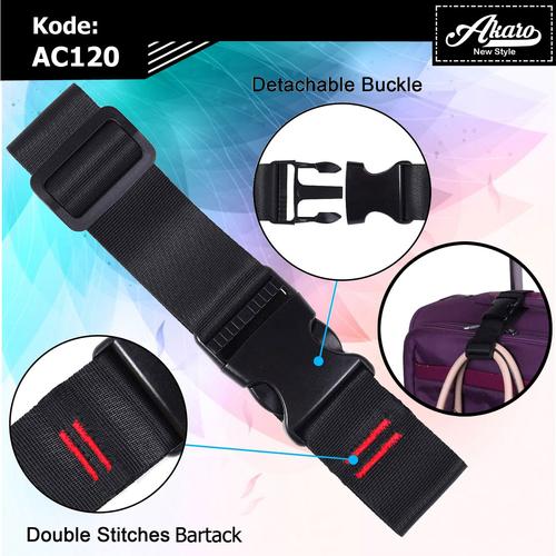 Foto Produk Tali Koper AC120 | Strap Koper | Pengikat Tas | Luggage Strap dari Akbar Collection