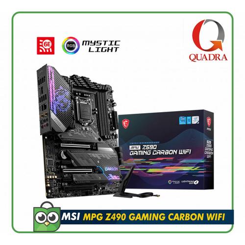 Msi Mpg Z490 Rgb Motherboard Mpg Z490 Lga 1200 Rgb Motherboard