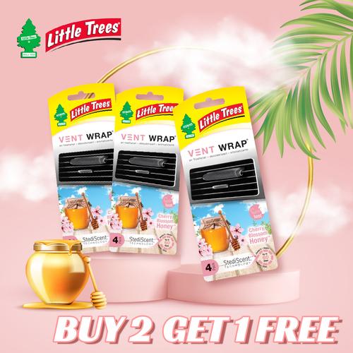 Foto Produk Little Trees Cherry Blossom Honey Vent Wrap (Buy 2 Get 1 Free) dari LITTLE TREES INDONESIA