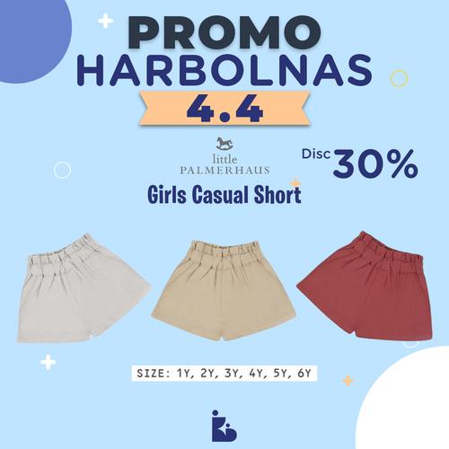 Foto Produk Little Palmerhaus Girls Casual Short *PROMO* - Army, 1years dari kiddobabystore
