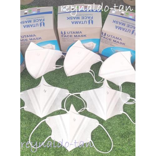 Foto Produk Masker Duckbill Utama Face Mask isi 50 pcs - 3 ply dari reynaldo-tan