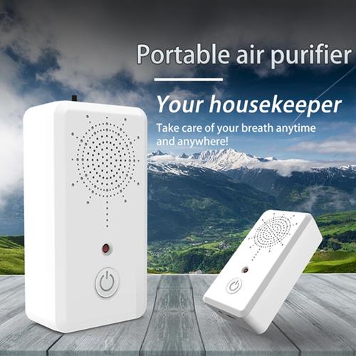 Foto Produk Kalung Pembersih Udara Portabel Mini USB Ionizer dari GNE Product