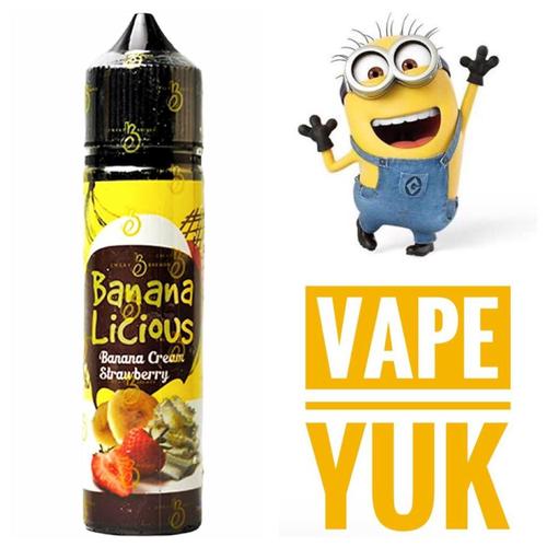 Foto Produk BANANALICIOUS 6MG BY CMW PREMIUM LIQUID CUKAI VAPORIZER BANANA LICIOUS dari VAPE YUK