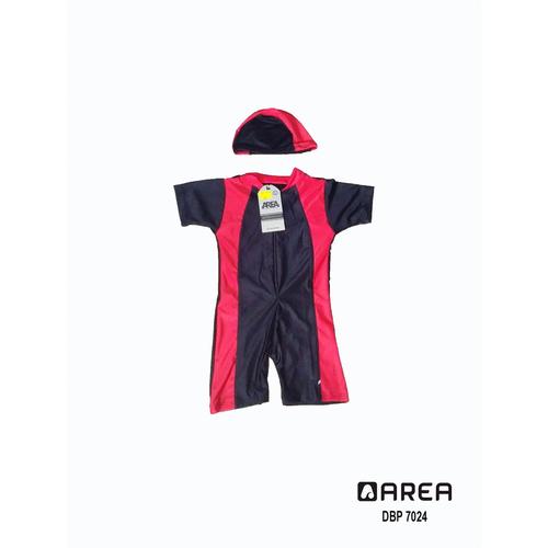 Foto Produk Baju renang anak bayi usia 1-3 tahun free topi - Merah, M dari areaberenang
