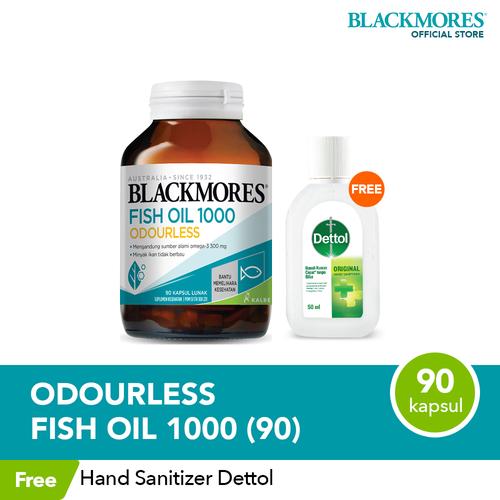 Foto Produk Blackmores Odourless Fish Oil 1000 (90) dari Blackmores Wellness